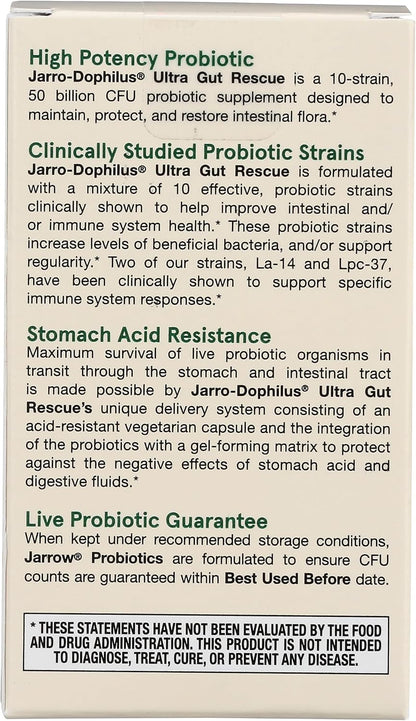 Jarrow Formulas Ultra Dophilus, 60 Capsules