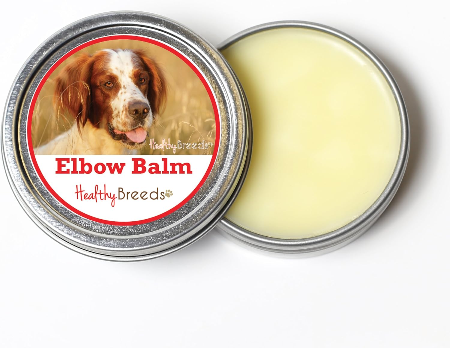 Healthy Breeds Irish Red and White Setter Dog Elbow Balm 2 oz - görsel 1