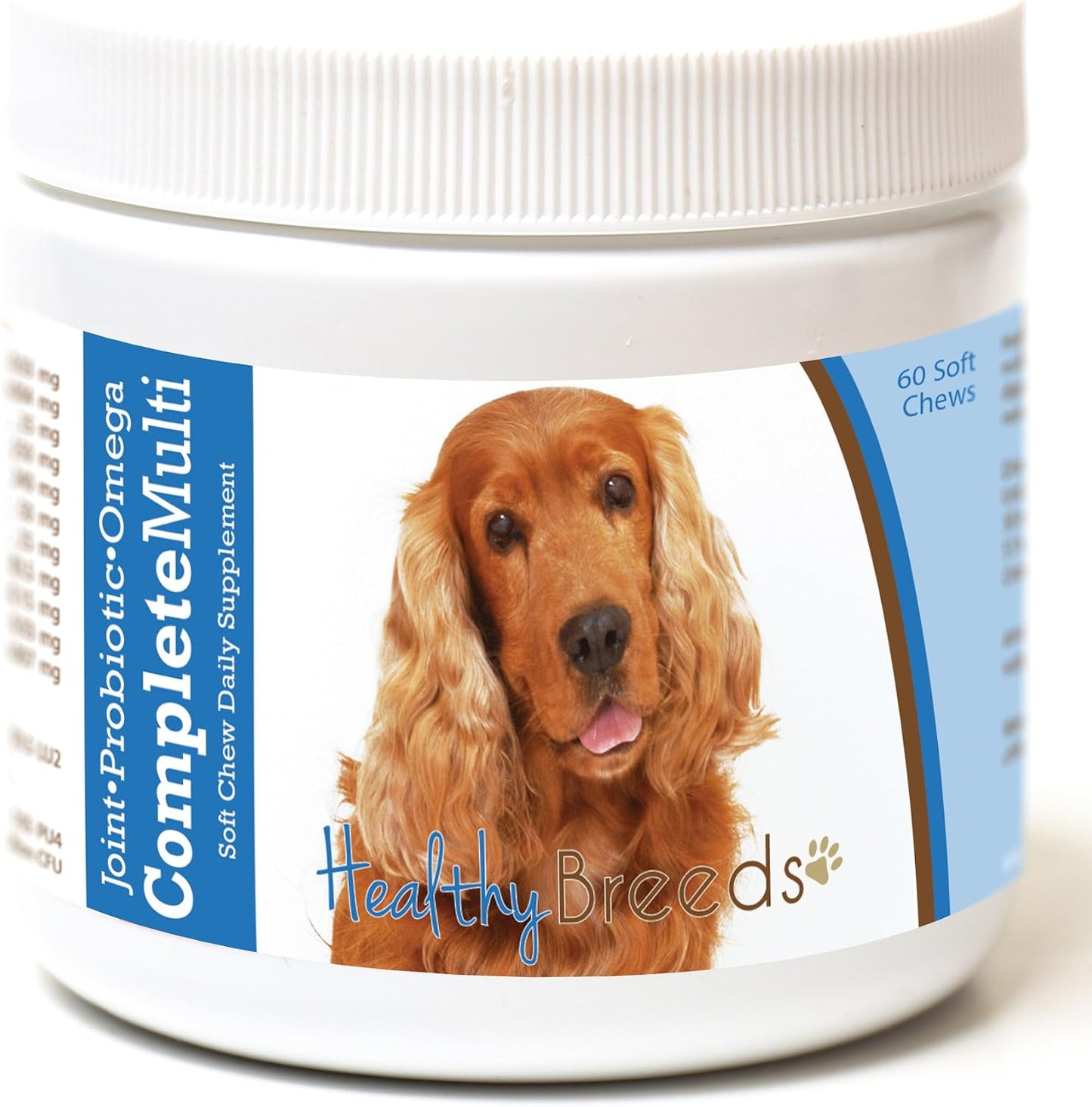 Healthy Breeds Cocker Spaniel All in One Multivitamin Soft Chew (60 Count) - görsel 1