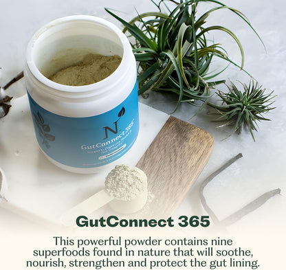 Nature M.D. GutConnect 365 – Chocolate – Strengthens Gut Lining – With 5,000 mg of L-Glutamine per serve, it helps – Image 2