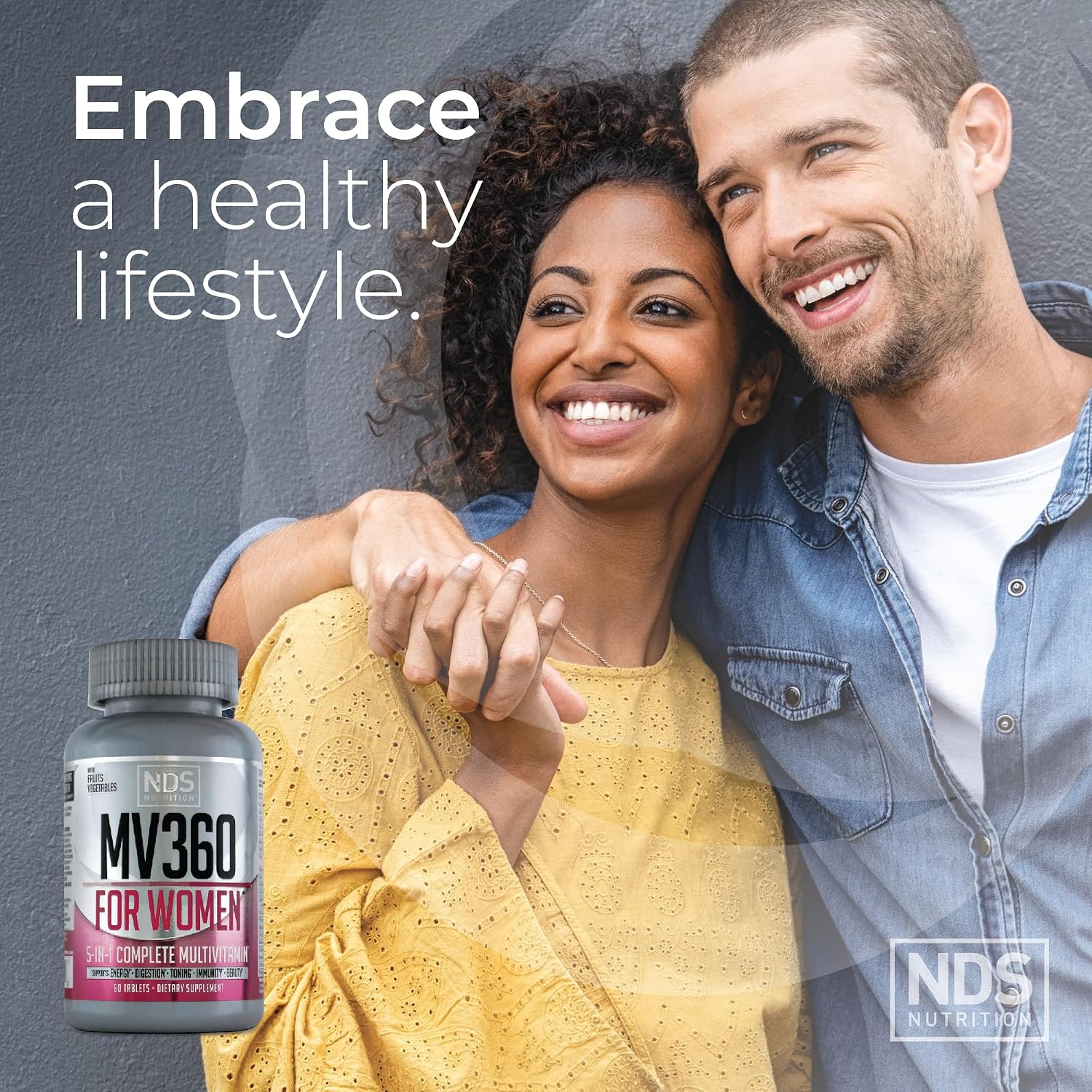 FitLife Brands Women's's Nutrition MV360 - 5-in-1 Complete Multivitamin, 60 Tablets - görsel 6