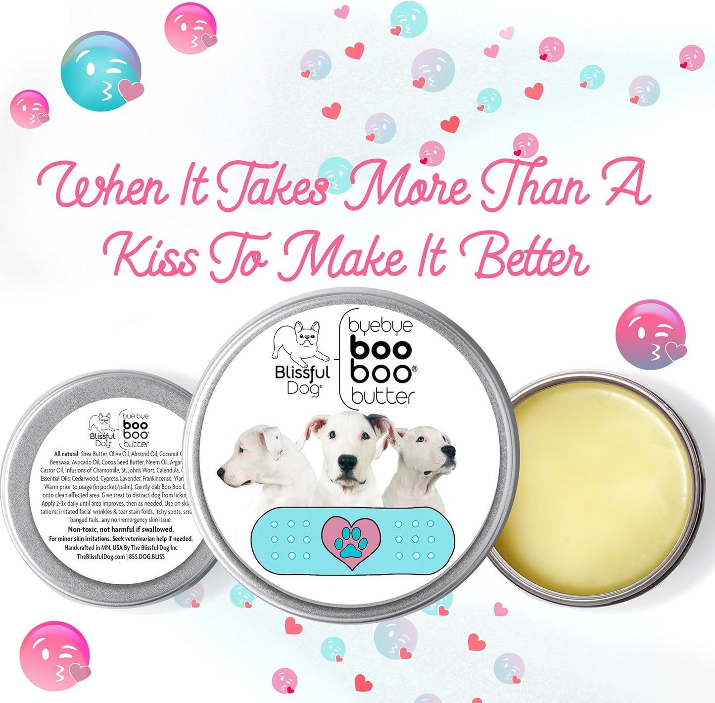The Blissful Dog Dogo Argentino Boo Boo Butter, 227g - görsel 2