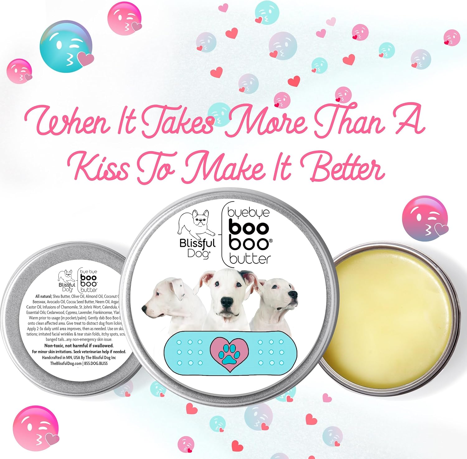 The Blissful Dog Dogo Argentino Boo Boo Butter, 227g - görsel 2