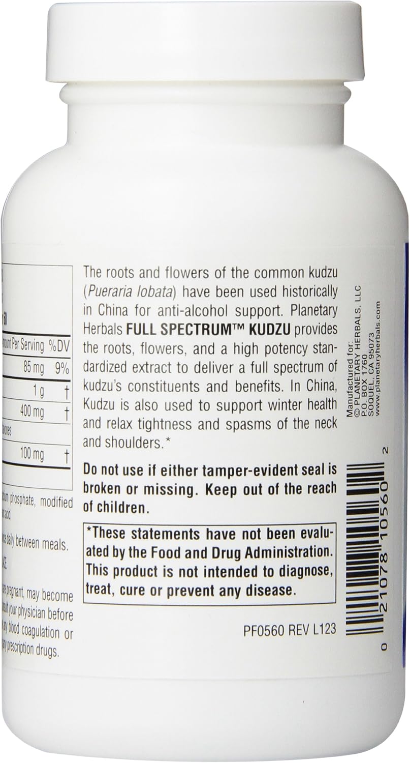 Planetary Herbals Full Spectrum Kudzu Tablets - görsel 4