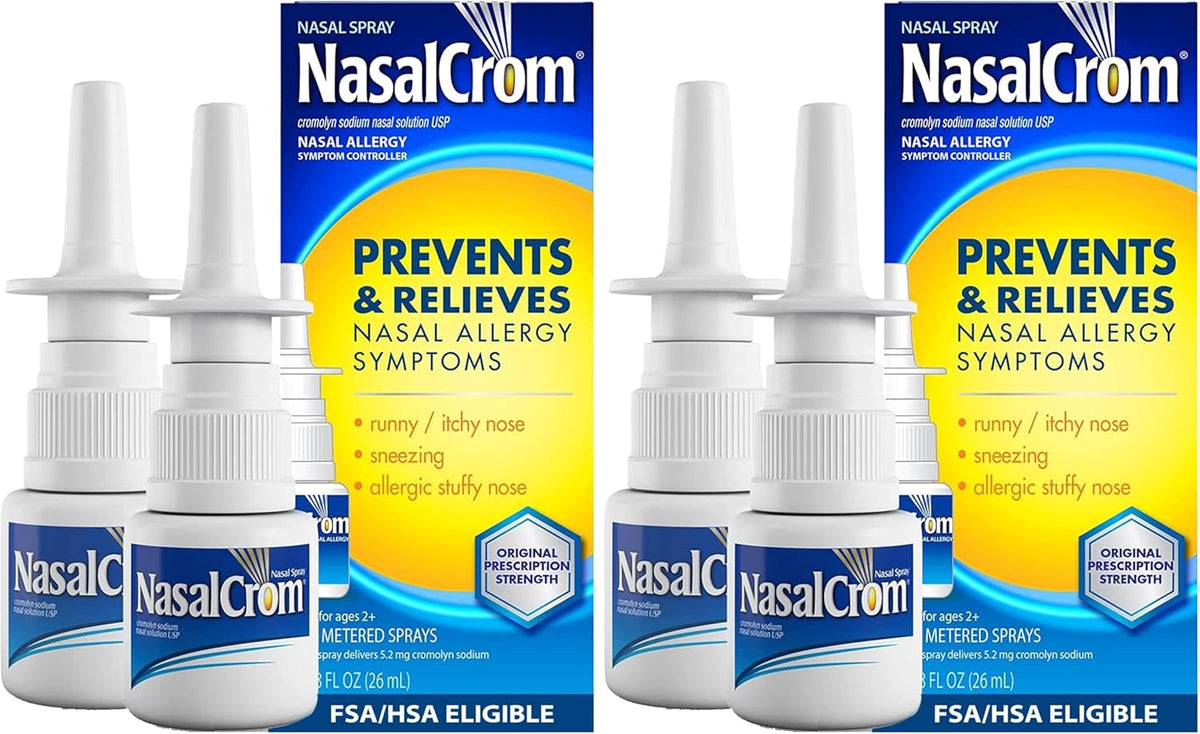 NasalCrom Nasal Spray Allergy Symptom – Metered Spray Pump: Each bottle delivers a consistent dose, and the – Image 10