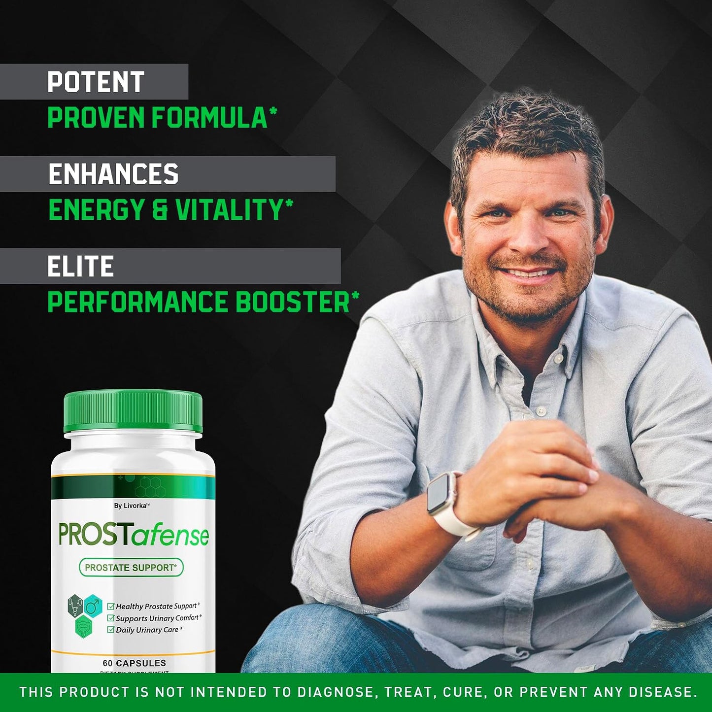 Prostafense Health Supplement for Men - 300 Capsules (5 Month Supply) - görsel 3
