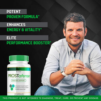 Prostafense Health Supplement for Men - 300 Capsules (5 Month Supply)