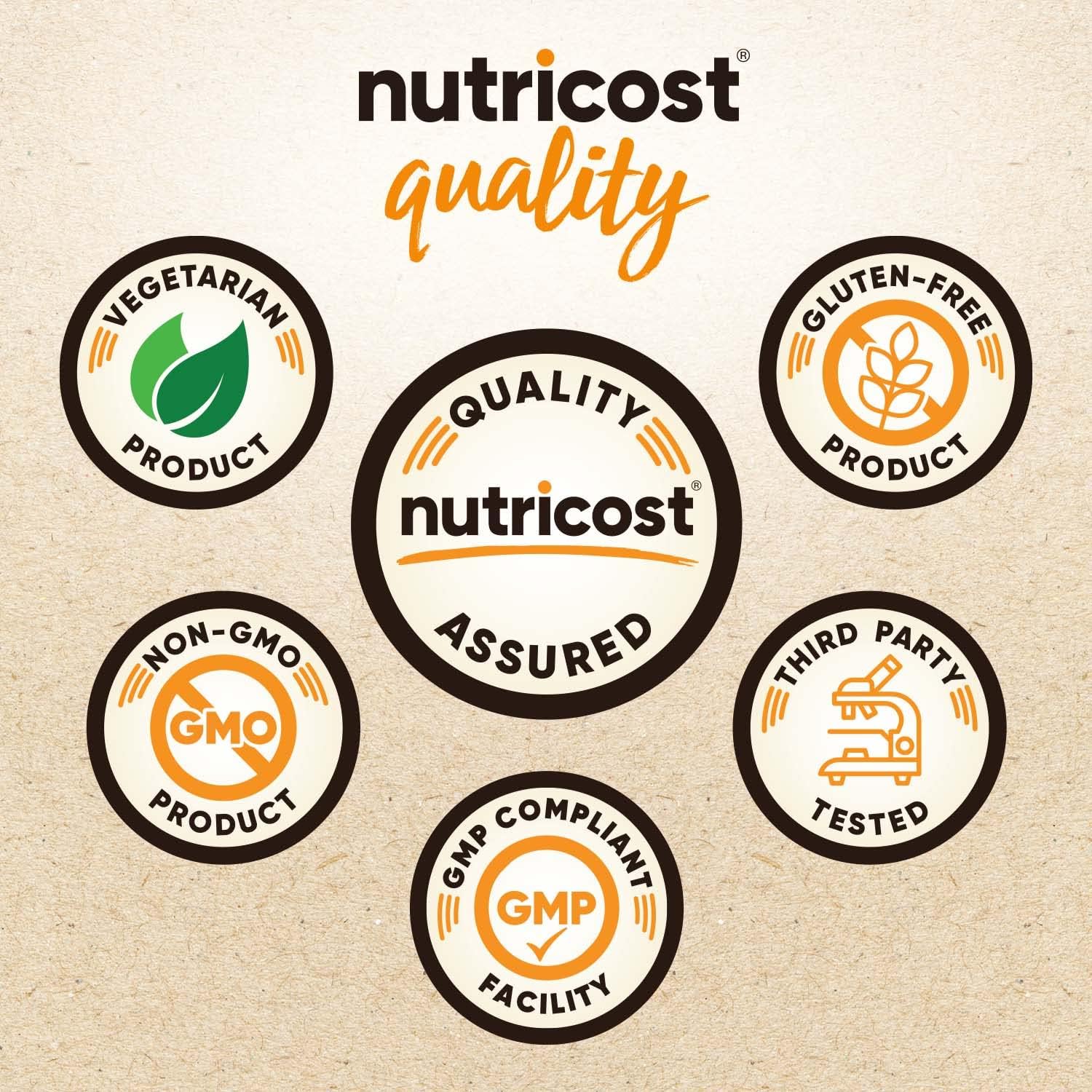 Nutricost Organic Super Greens Powder (30 Servings) Orange Sunrise Flavour - Superfood Supplement Drink Mix - görsel 3