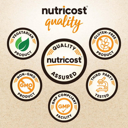 Nutricost Organic Super Greens Powder (30 Servings) Orange Sunrise Flavour - Superfood Supplement Drink Mix