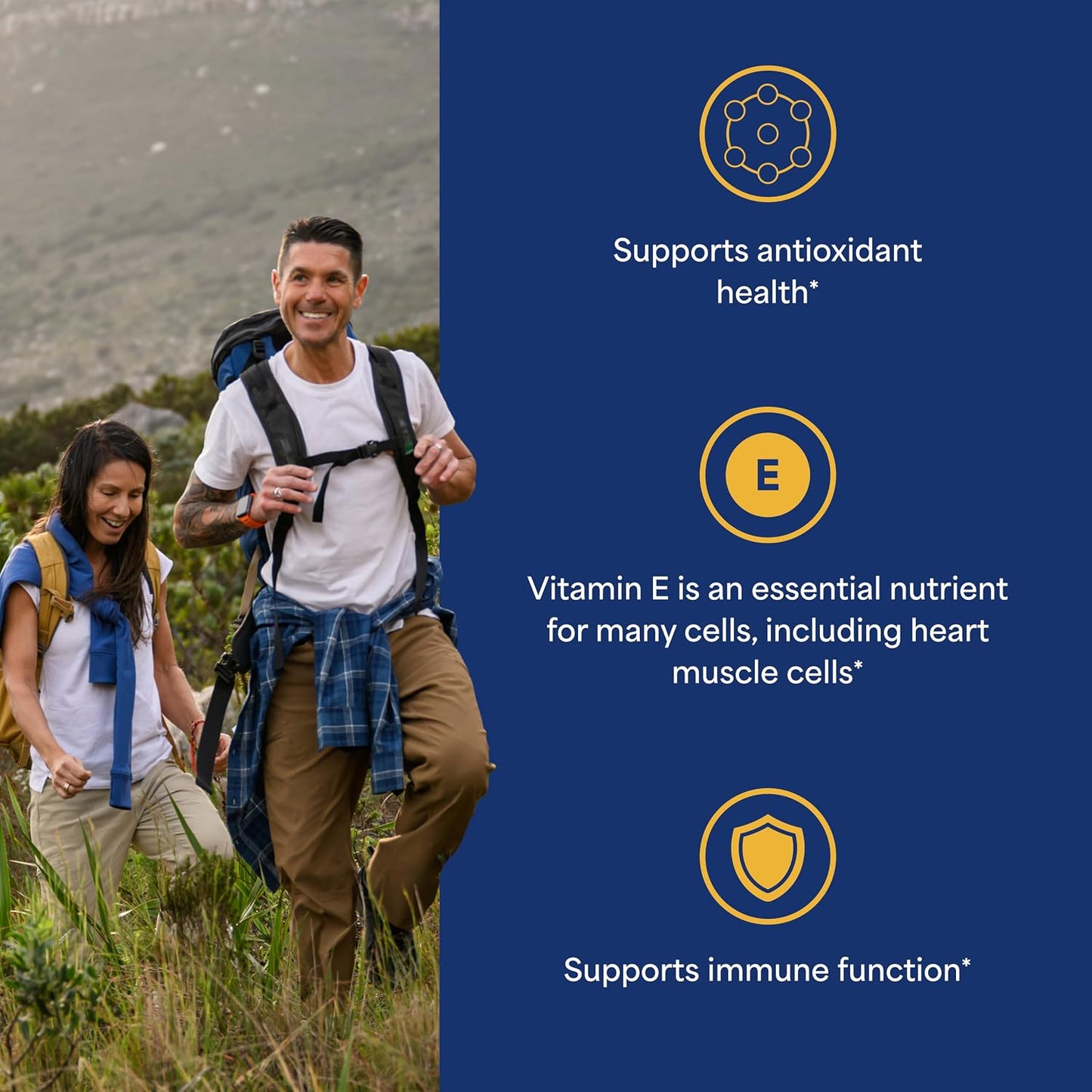 Puritan's Pride Vitamin E 450 mg (10,000 IU), Vitamin Supplement for Immune System Function and Antioxidant Health Support, 100 Rapid Release Softgels, 2 Pack - görsel 3
