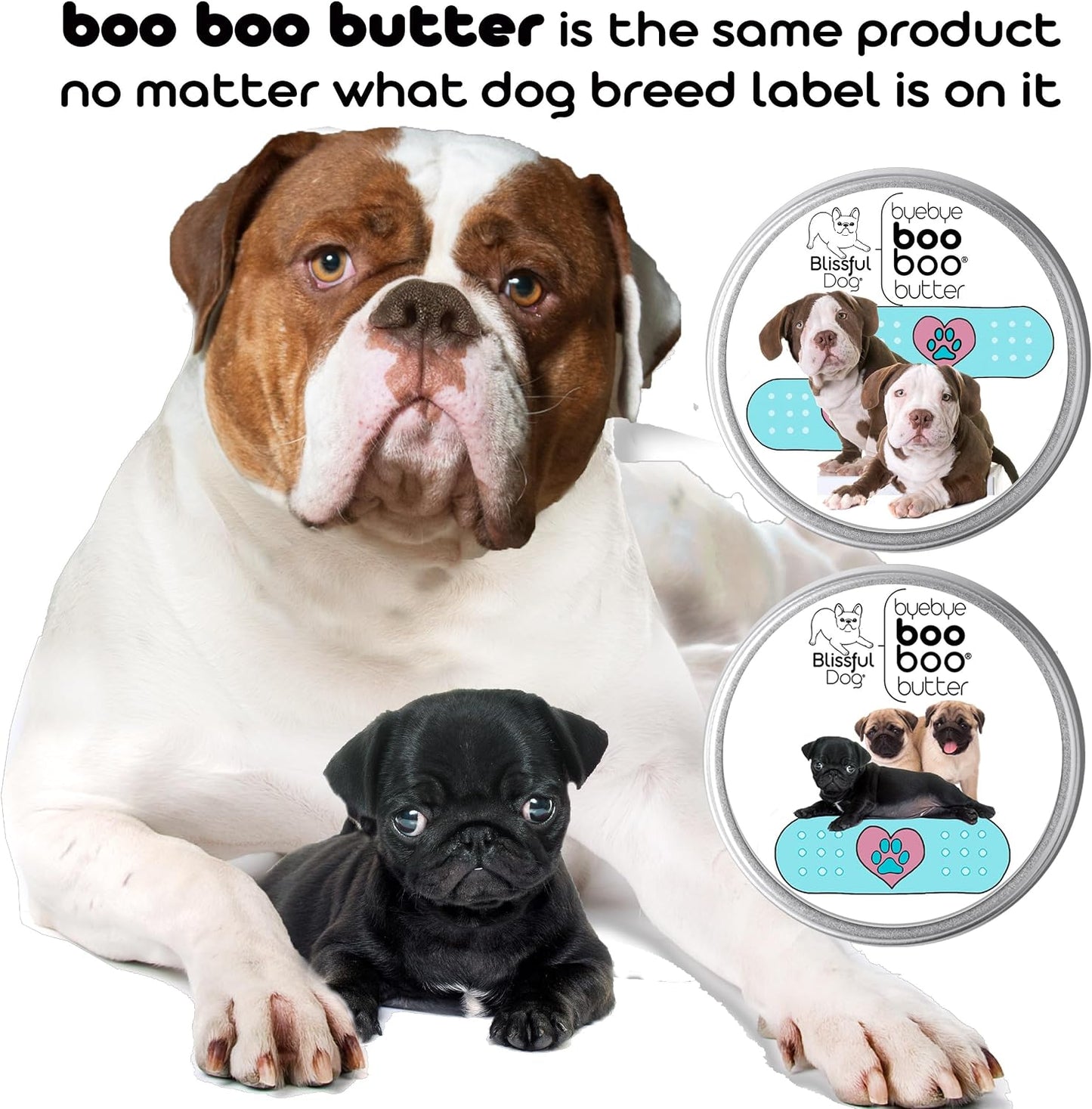 The Blissful Dog Pekingese Booboo Butter – 2 oz Tin - görsel 4