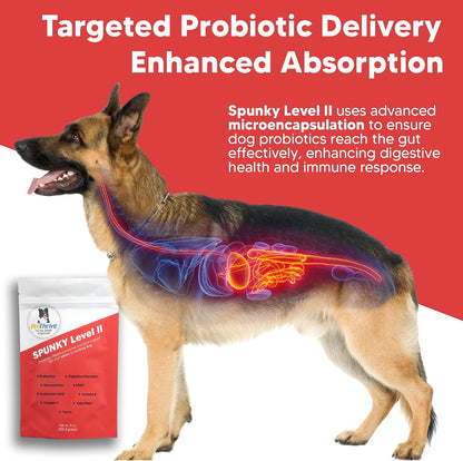 Equerry's Spunky Level II Formulated Probiotics for Dogs 227g