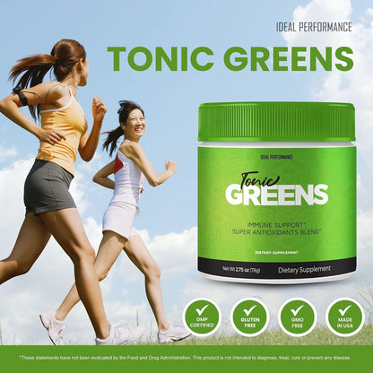 Tonic Greens Powder Vitamin Supplement – – Probiotics and Enzymes : Many blends include digestive enzymes or – Image 4