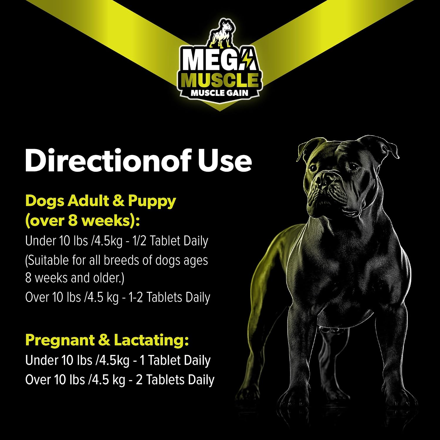 PETBEING Mega Muscle for Dogs - Daily Chewable Multivitamin Tablets, Chicken Flavour, 60 Count - görsel 4
