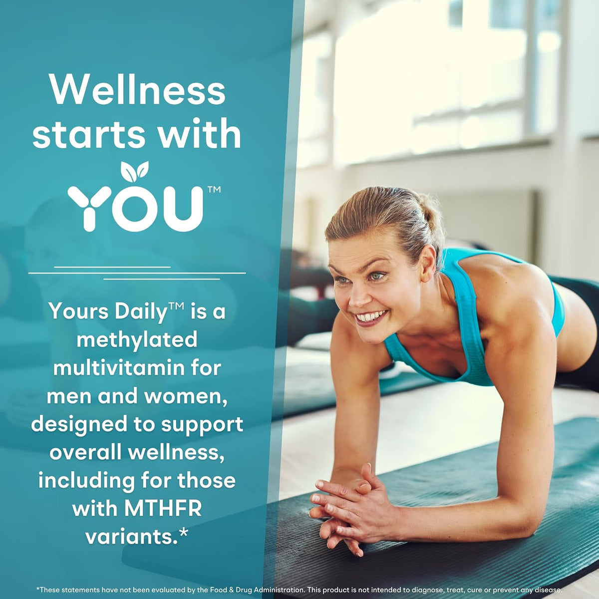 You Vites Methylated Multivitamin for Men and Women's - Methyl Multi Without Iron - 60 Capsules – Image 3