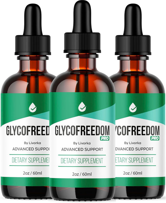 (3-Pack) GlycoFreedom Drops - Advanced – Supports Daily Wellbeing: The blend of plant-based ingredients helps – Image 1