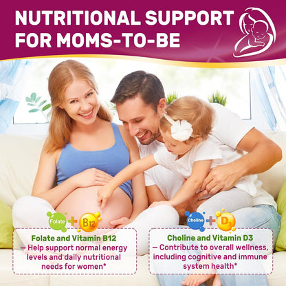 LILICARE Inositol Gummies for Women's - – Zinc and Vitamin C (from Acerola Cherry): Provide immune and antioxidant – Image 6