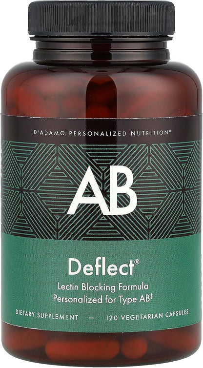 D'Adamo Personalised Nutrition Deflect AB, 120 Count