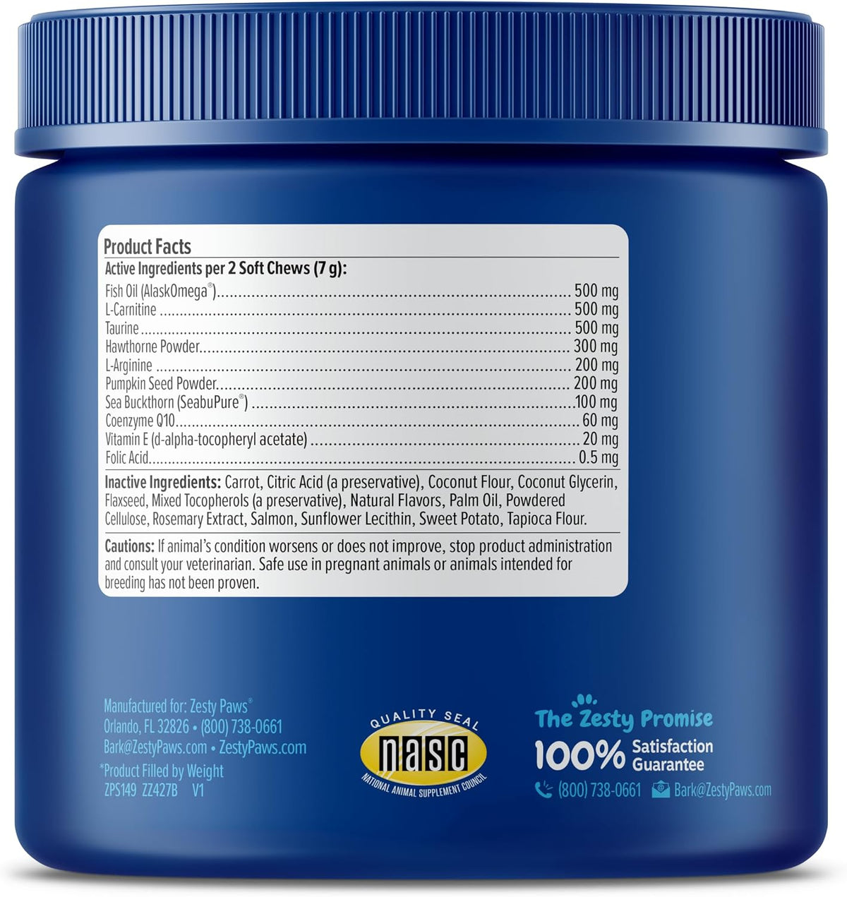 Zesty Paws Cardiovascular Support for Senior – Hawthorn Powder – Traditionally used to support cardiovascular – Image 7