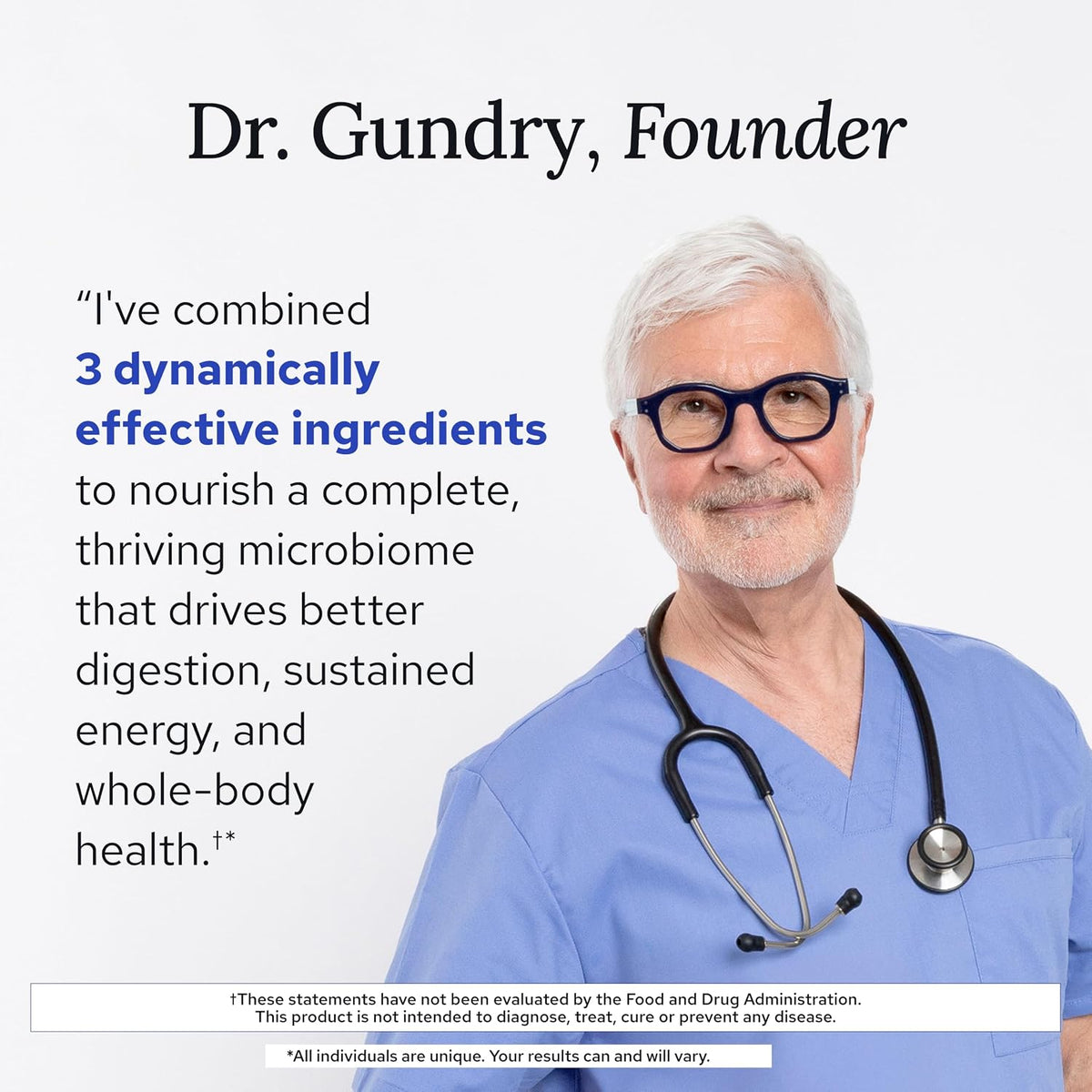 Gundry MD® Bio Complete 3 – Prebiotic, – Easy Digestion: By helping your digestive tract process foods more – Image 9