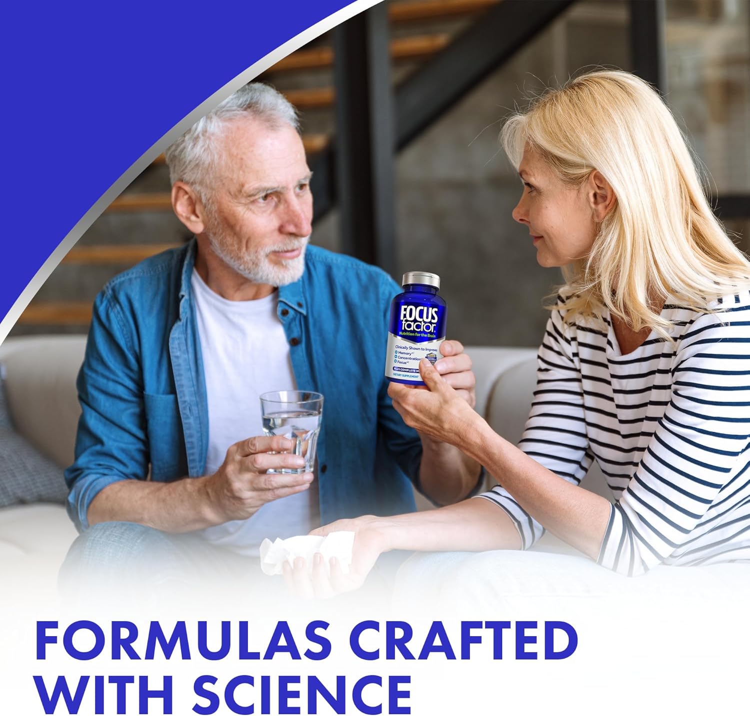 Focussed Factor Nutrition for The Brain – Memory & Concentration Supplement, 150 Tablets - görsel 6