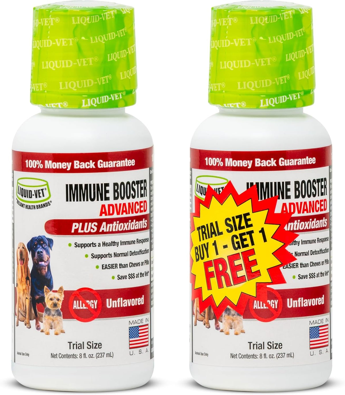 Liquid-Vet Immune Support for Dogs – – Inulin : A soluble fibre that feeds beneficial gut bacteria, linking gut – Image 9