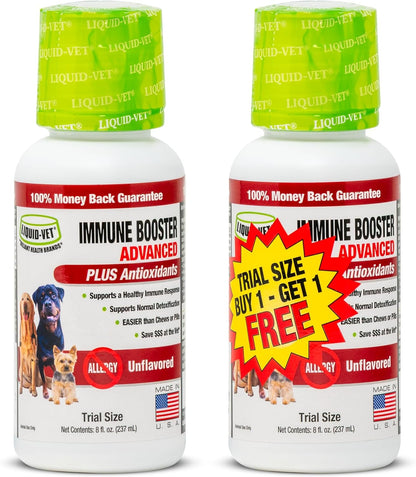 Liquid-Vet Immune Support for Dogs – – Beta-Glucan : A soluble fibre known to support immune cell activity, – Image 1