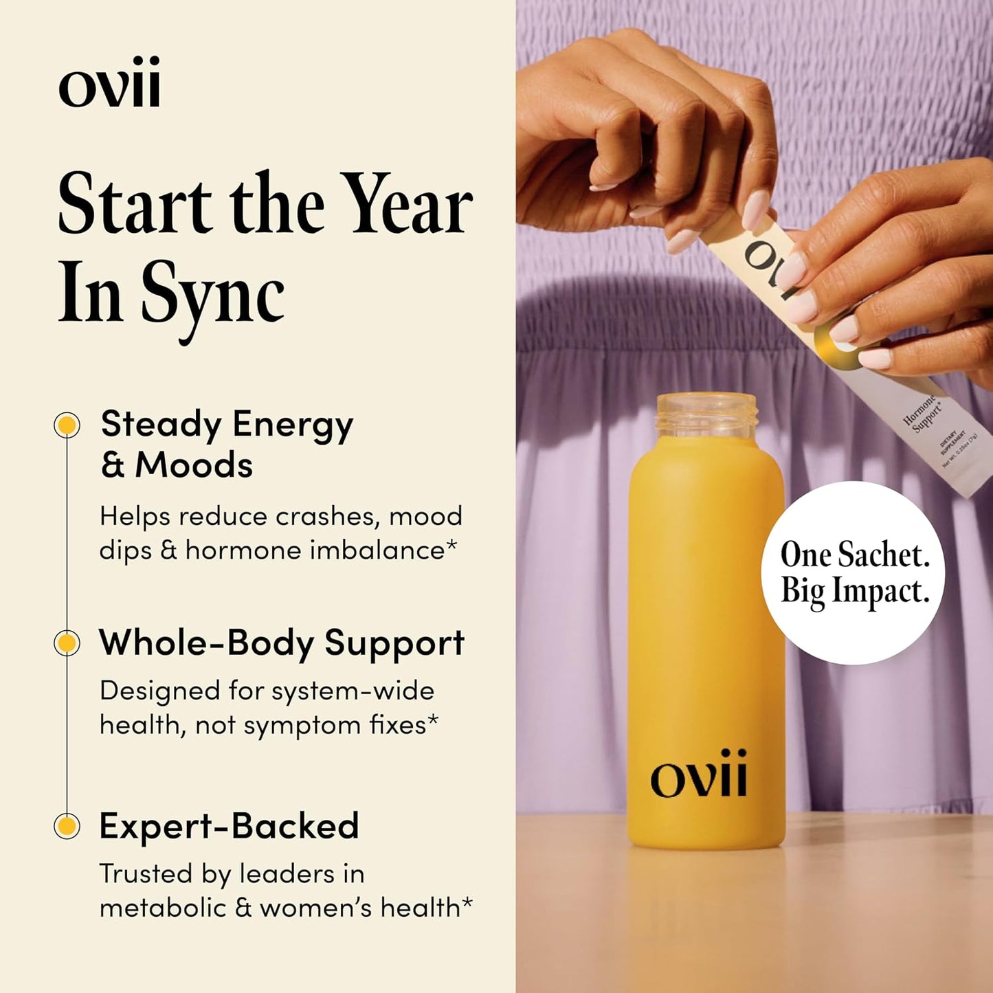 Ovii Metabolic Support for Women's – Reducose® White Mulberry with Myo-Inositol & D-Chiro Inositol 40:1 Blend – Daily Wellbeing, Metabolic Balance & Appetite Control Supplement – 60 Servings - görsel 2