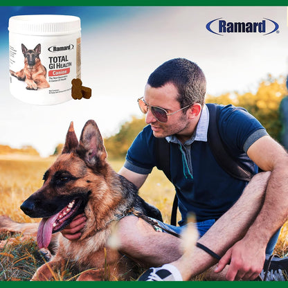 Ramard Total GI Canine Health Soft Chews – Digestive Health for Dogs, 45 Chews