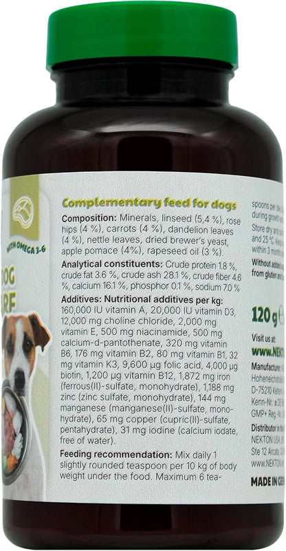 Nekton-Dog Easy Barf Raw Food Supplement 120g