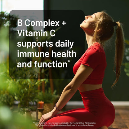 NatureWise Super Vitamin B Complex - with – Vitamin C – Adds antioxidant support and aids in immune function. – Image 8
