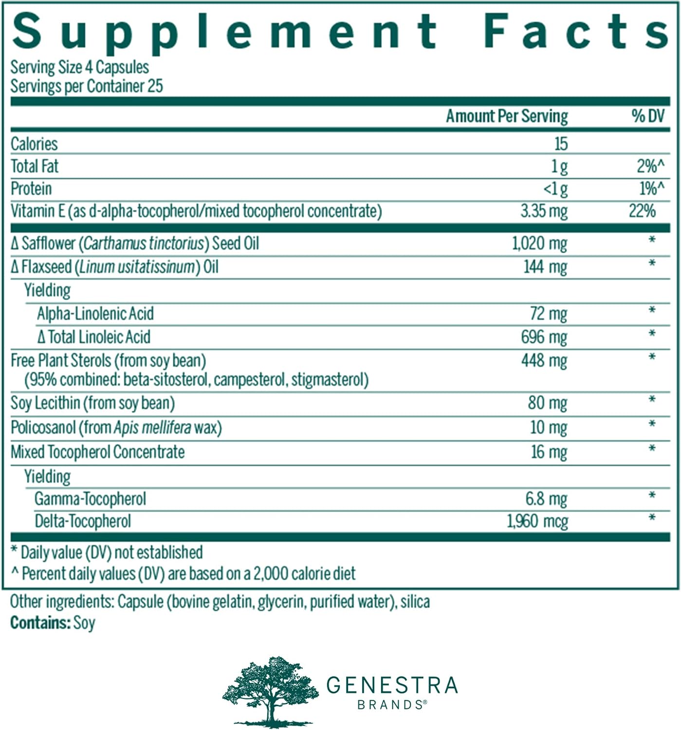 Genestra Brands Biotone EFA – Essential Fatty Acid Supplement, 100 Capsules - görsel 2