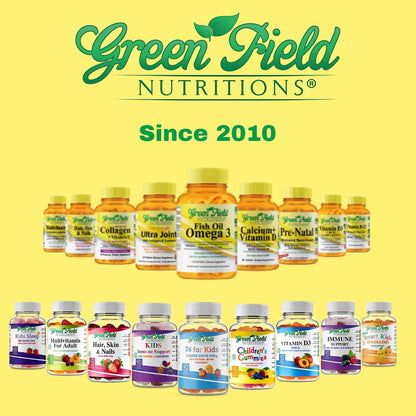 Greenfield Nutritions Halal Prenatal Gummies with DHA and Folic Acid - Essential Prenatal Pregnancy Multivitamin - 17 – Image 6