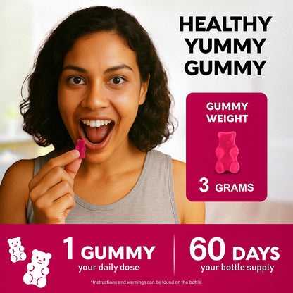Vitamin B-Complex Gummies – Energy & Brain Support – Vegan – 60 Count – Image 9