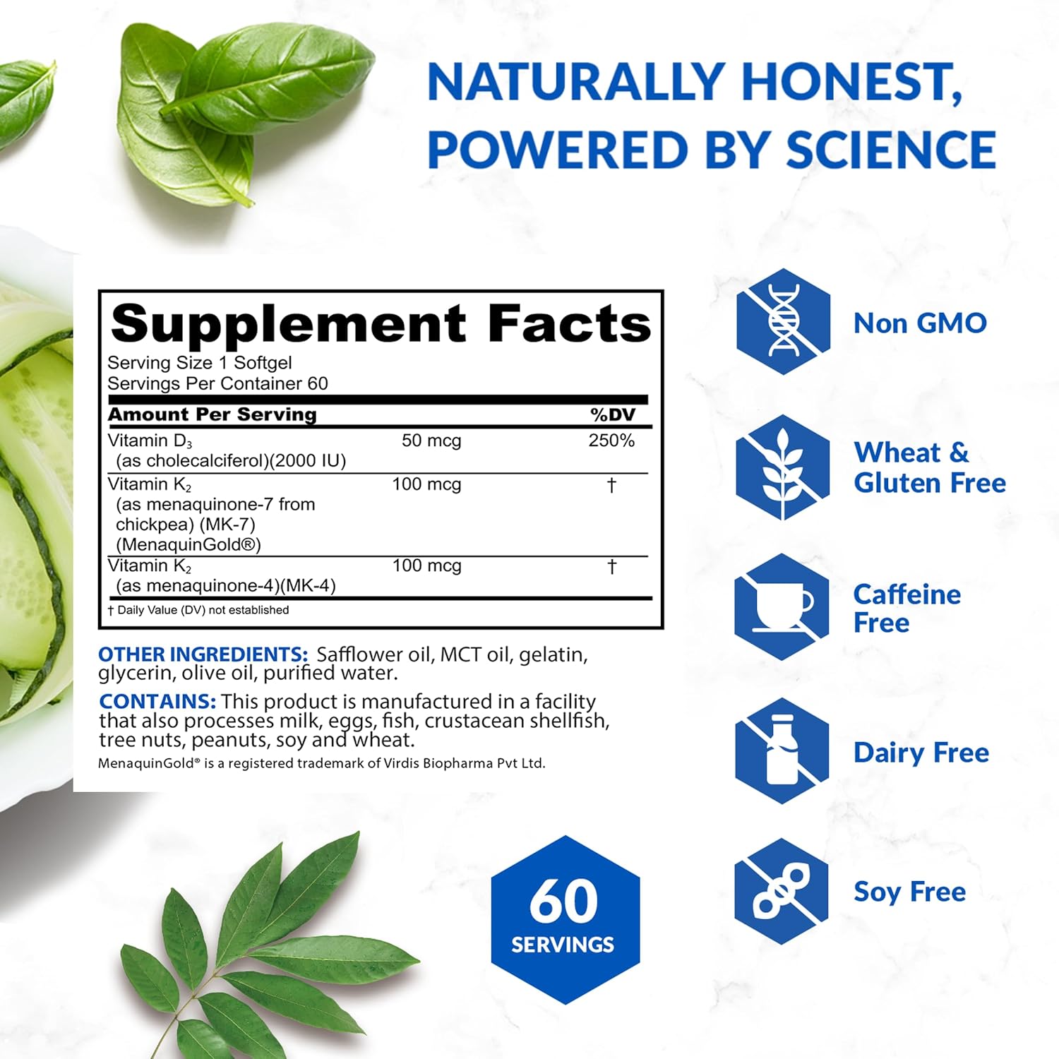 BioTrust Sol Joy, High-Potency Vitamin D3 K2 – High Potency (50 mcg) - görsel 7