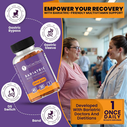 ProCare Health Bariatric Multivitamin with – Contributes to normal red blood cell formation and oxygen transport* – Image 2