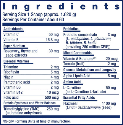 Life Extension Dog Mix - Multivitamin Supplement for Dogs with Probiotics and L-Carnitine