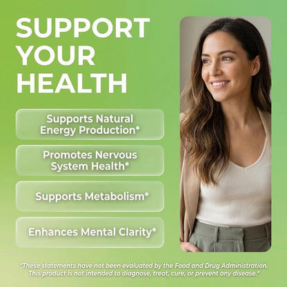 Vitamin B Complex Liquid Drops - Plant B – L-Methylfolate (B9): A bioavailable folate that supports DNA synthesis – Image 2