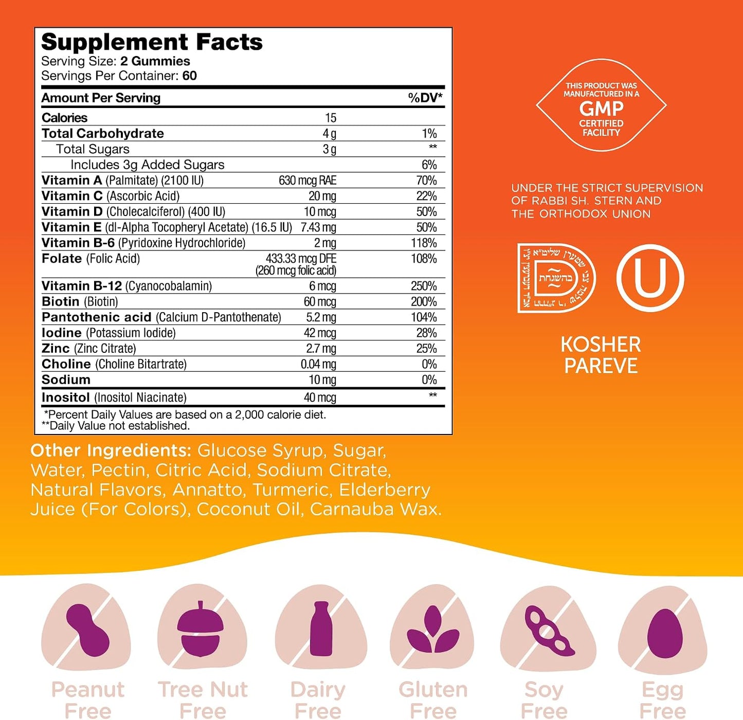Zahler Chapter One Kids Multivitamin Gummies – 120 Gummies - görsel 6