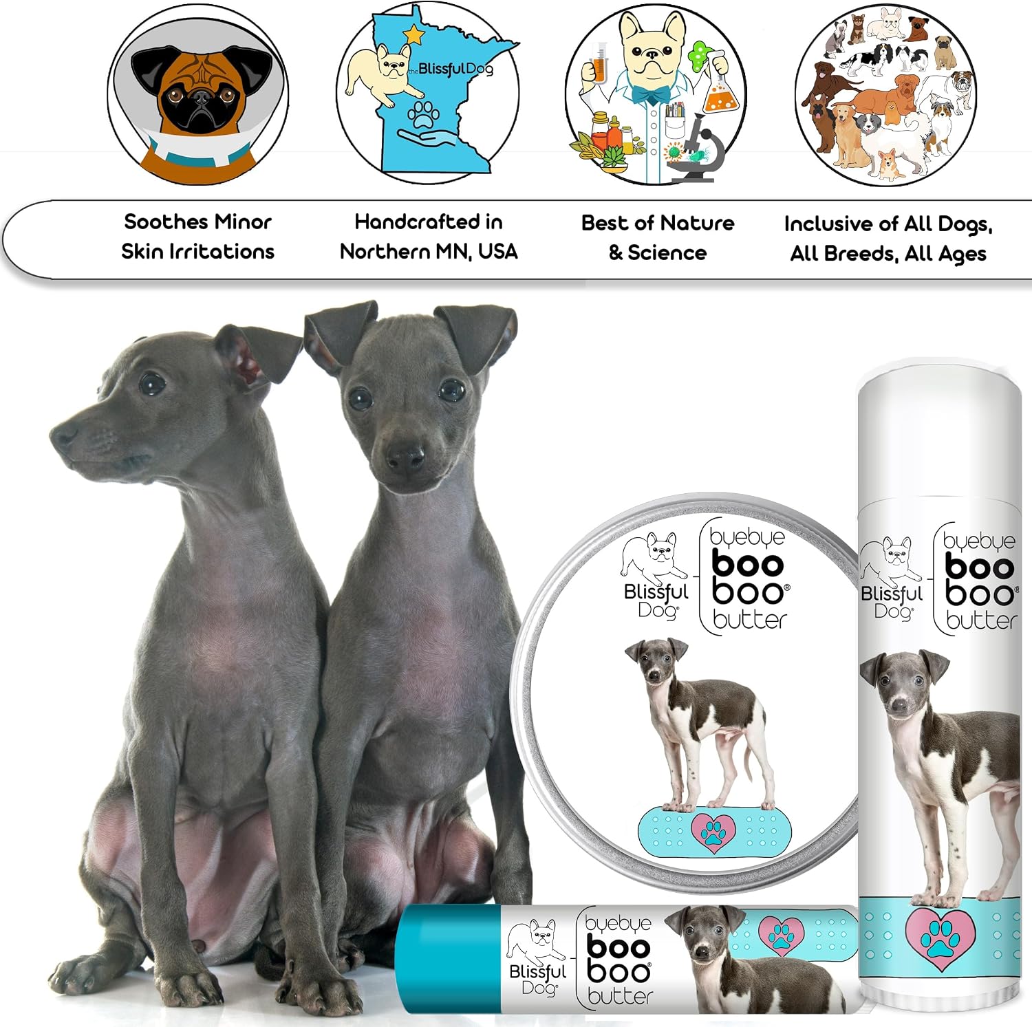 The Blissful Dog Italian Greyhound Boo Boo Butter, 454 g - görsel 6