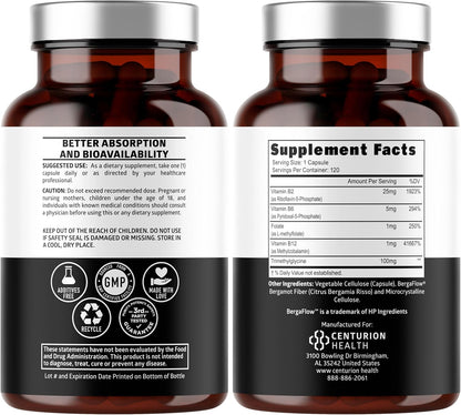 Number One Nutrition Methylated Multivitamin for Women's & Men – Natural Daily Multivitamin with Folate, Vitamin B12, B2 & – Image 2