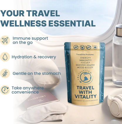 TravelVita Natural Travel Pills – Support – Holidaymakers wanting to stay healthy while exploring – Image 2