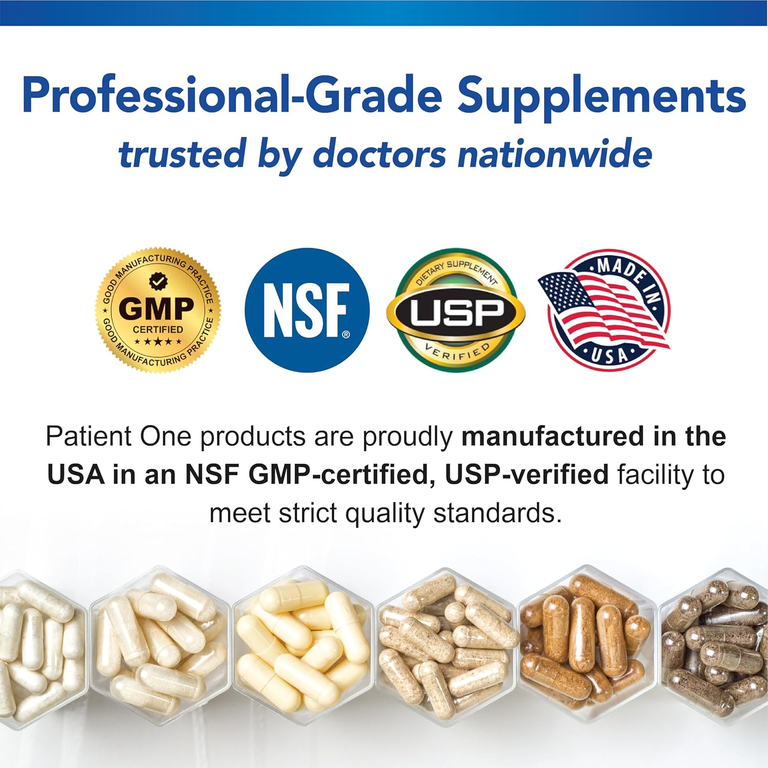 Patient One Immune Maintenance – Immune Support Supplement with Vitamin D3, Astragalus, and Zinc – 60 Capsules - görsel 5