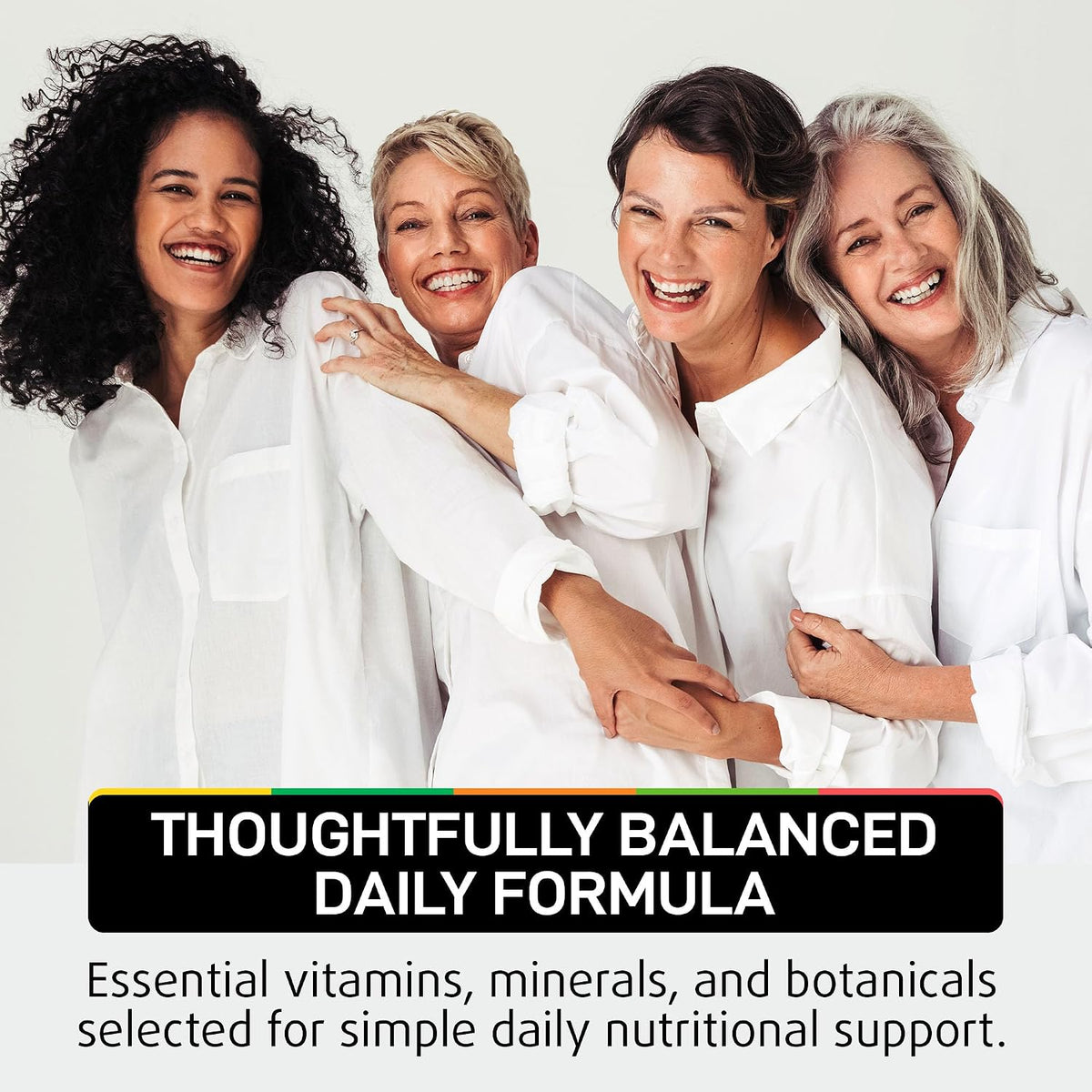 IQ BIOLOGY Multivitamin for Women's 50+ - – Bone Health : Calcium and magnesium contribute to maintaining bone – Image 7