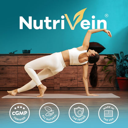 Nutrivein Organic Sea Moss 1600mg Plus Bladderwrack & Burdock - 120 Capsules