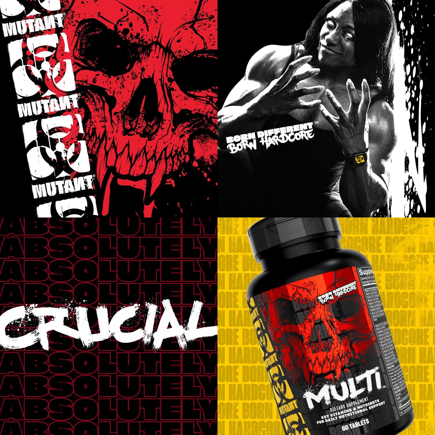 Mutant Multi - High Potency Multivitamin with 75+ Ingredients for Strength Athletes, 60 Tablets - görsel 6