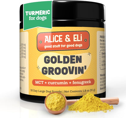 Alice & Eli Golden Groovin' Turmeric for – Carbon-14 Tested Curcumin: Many turmeric products contain adulterants – Image 1
