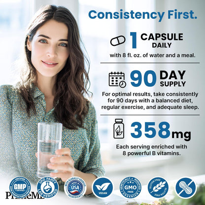 PrimeMD Methylated B Complex with – Vitamin B12 (Methylcobalamin): The natural, bioactive form of B12 that – Image 8