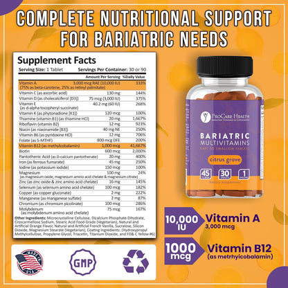 ProCare Health Bariatric Multivitamin with – Supports immune function to help keep you healthy* – Image 3