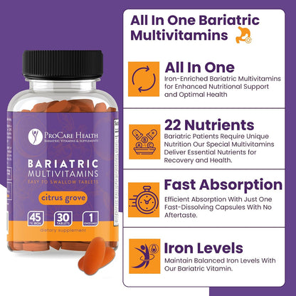 ProCare Health Bariatric Multivitamin with – May help sustain energy by supporting normal energy-yielding – Image 6